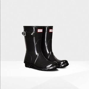 Hunter Short Gloss Rain Boots